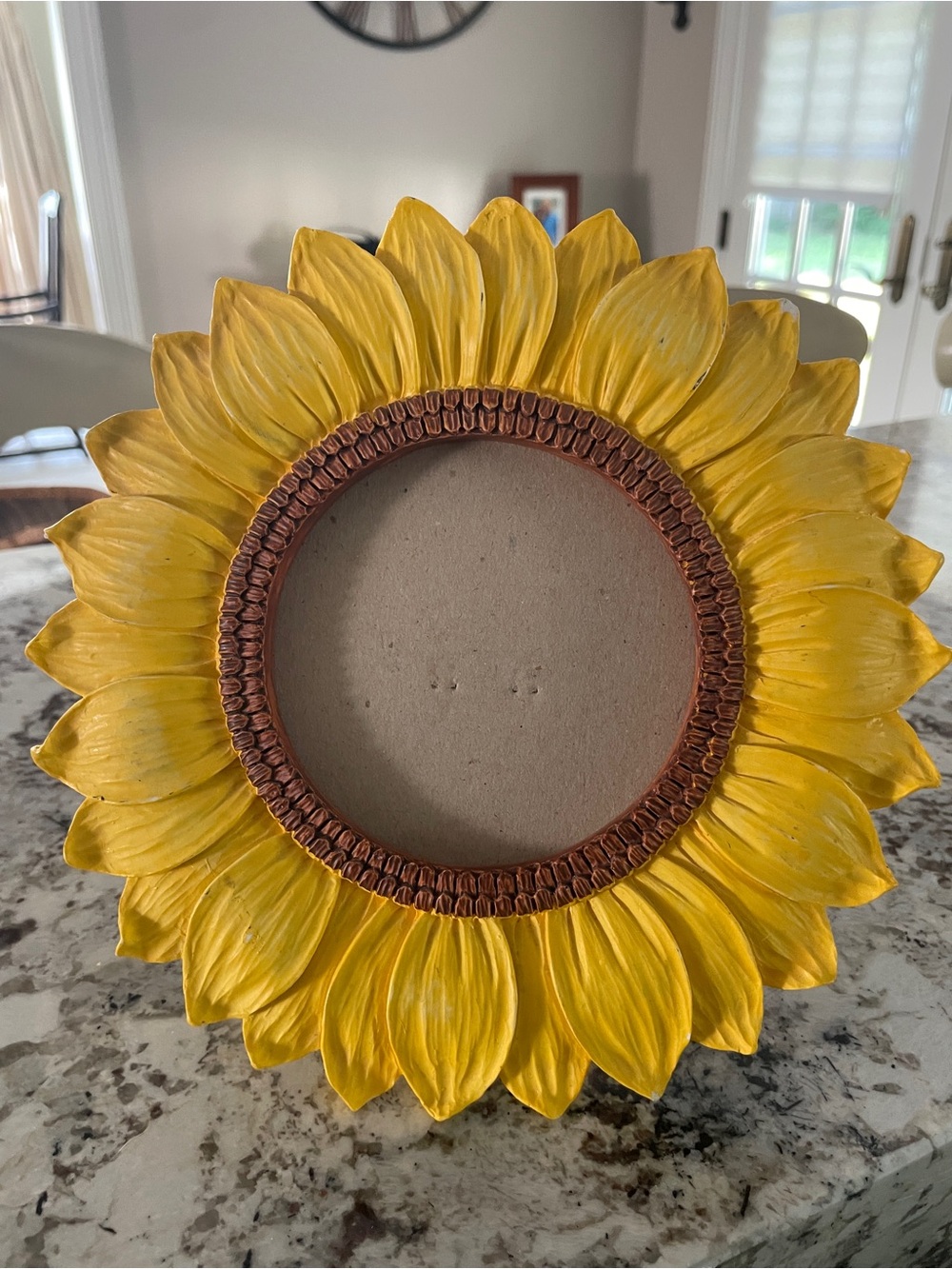 Sunflower Photo Frame - Yellow Decorative Frame